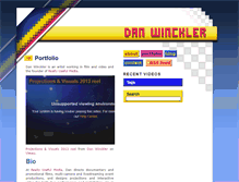 Tablet Screenshot of danwinckler.com